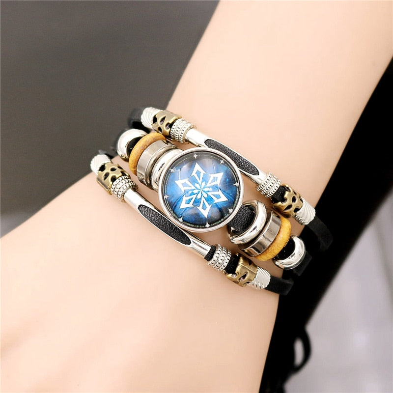 Genshin Impact Bracelet Yae Miko Cosplay Beads Pendant Bracelets Jewelry  Gifts | eBay